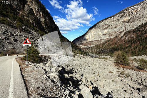 Image of italian alps landscape