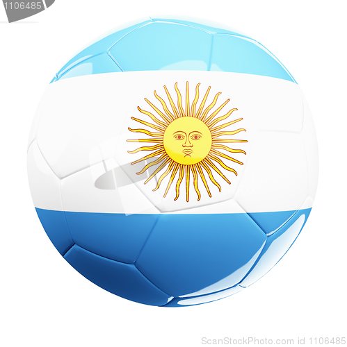 Image of argentina soccerball