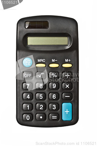 Image of Black calculator