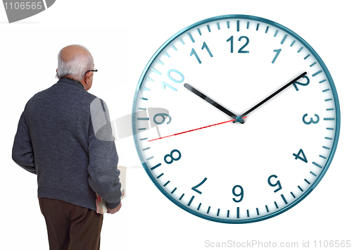 Image of senior looking for more time