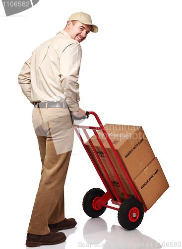 Image of delivery man