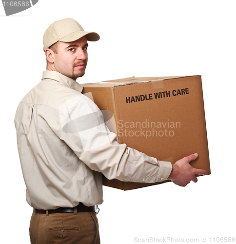 Image of delivery man