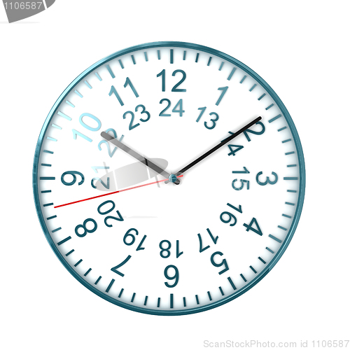 Image of 24 ours clock