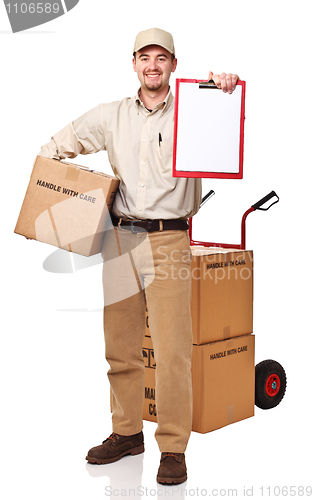 Image of delivery man