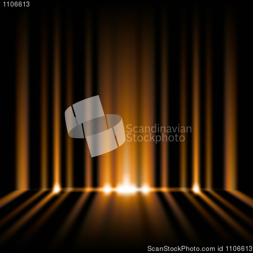 Image of orange lights