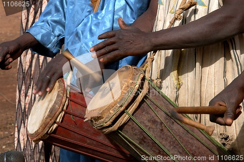 Image of African instruments