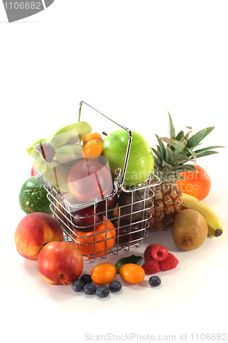 Image of Fruit Mix in the Shopping basket