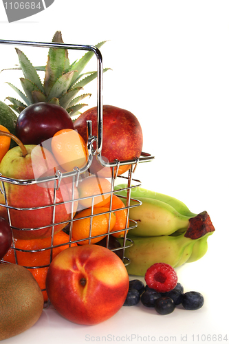 Image of Fruit Mix in the Shopping basket