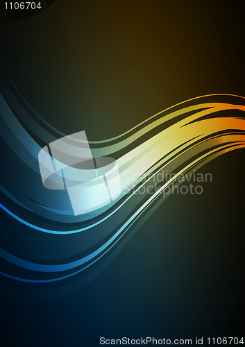 Image of eps10 glowing background