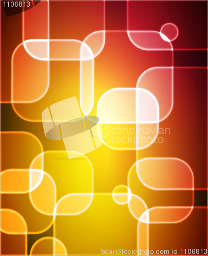 Image of Abstract background with bokeh effect. Vector.