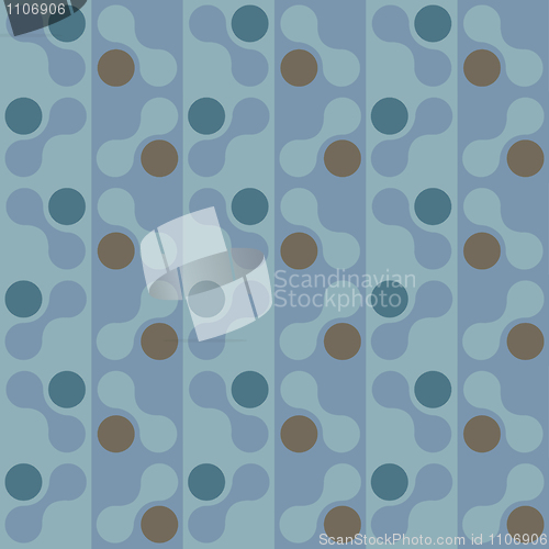 Image of A retro, repeating vector pattern