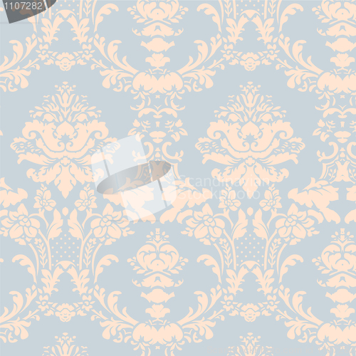 Image of Seamless Damask wallpaper