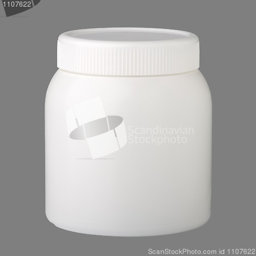 Image of  plastic container for medicine