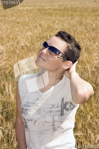 Image of girl in sunglasses