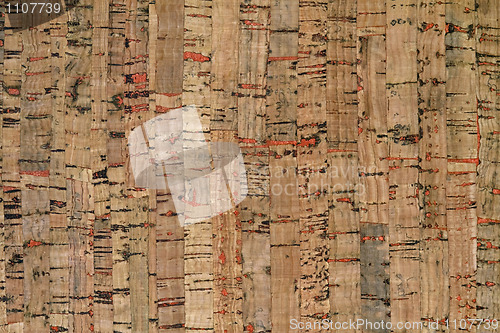 Image of natural cork texture.