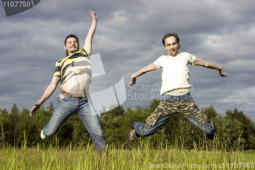 Image of Two young men