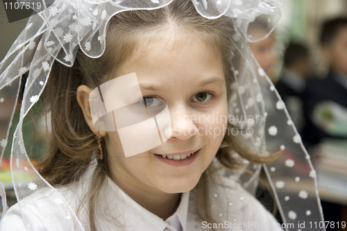 Image of The schoolgirl on September, 1st