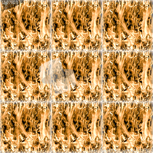 Image of Fiery tile