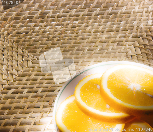 Image of The cut orange