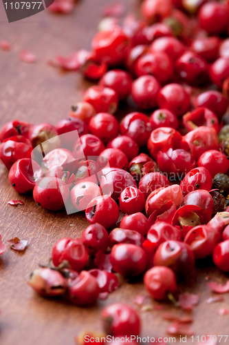 Image of Red peppercorns