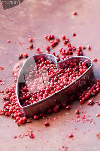 Image of Red peppercorns