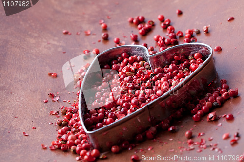 Image of Red peppercorns