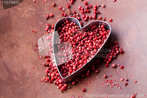 Image of Red peppercorns