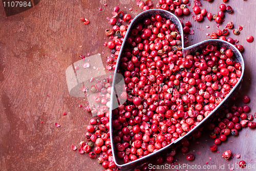 Image of Red peppercorns