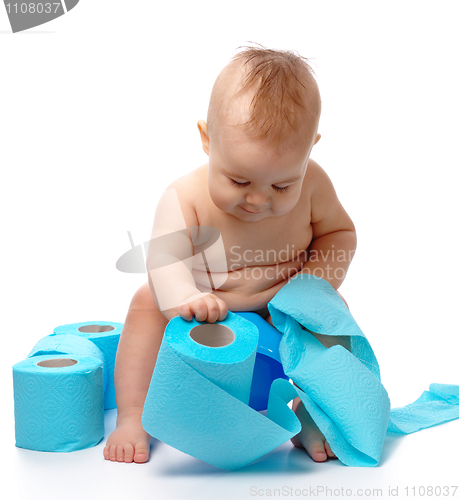 Image of Child on potty