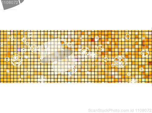 Image of Crastmas background mosaic with light. EPS 8