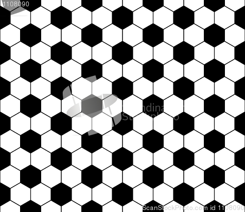 Image of Seamless football pattern, vector