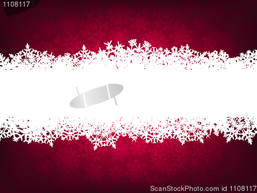 Image of Christmas background with copyspace.  EPS 8