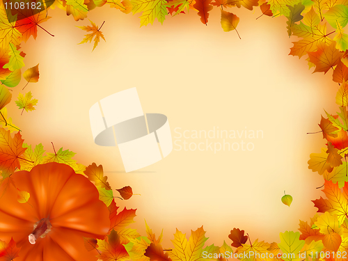 Image of Thanksgiving holiday frame.