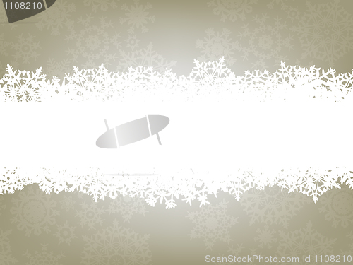 Image of Christmas background with copyspace.  EPS 8