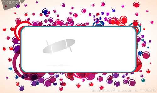Image of Abstract colorful background. Vector.