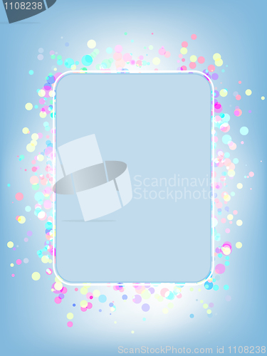 Image of Vector colorful frame
