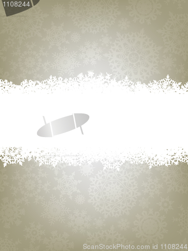 Image of Christmas background with copyspace.  EPS 8