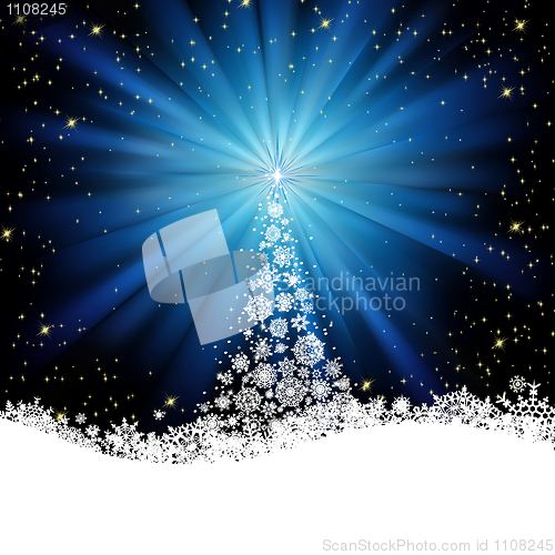 Image of Beautiful winter template card . EPS 8