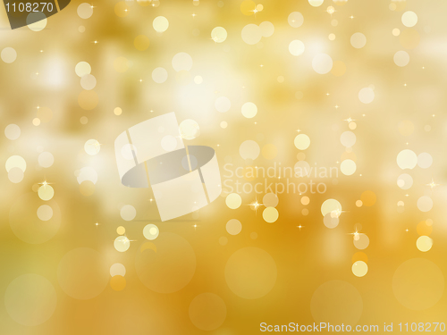 Image of Elegant gold christmas background. EPS 8