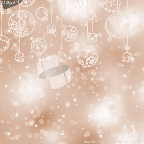 Image of Elegant christmas background. EPS 8