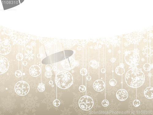 Image of Elegant christmas background. EPS 8