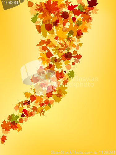 Image of Abstract Leaves Background