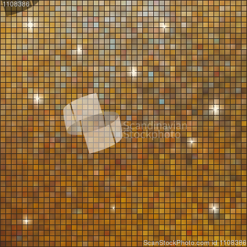 Image of Coloeful squares bright mosaic with light. EPS 8