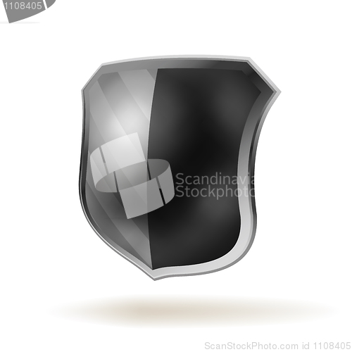 Image of Vector shield template item. EPS 8