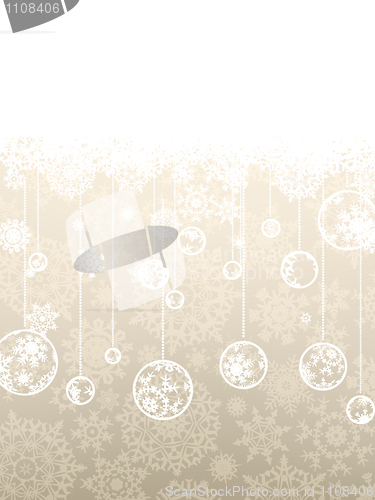 Image of Elegant christmas background. EPS 8