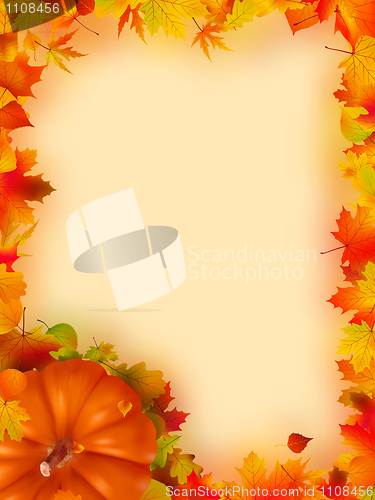 Image of Thanksgiving holiday frame.