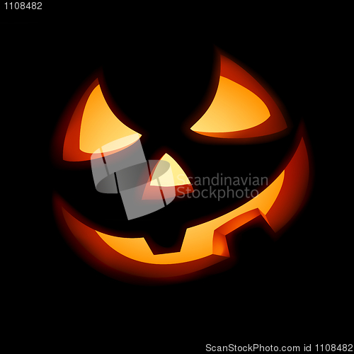 Image of A grinning Jack O Lantern.