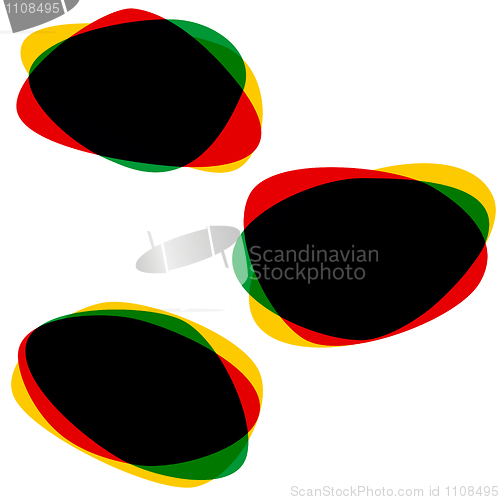 Image of vector bubbles for speech