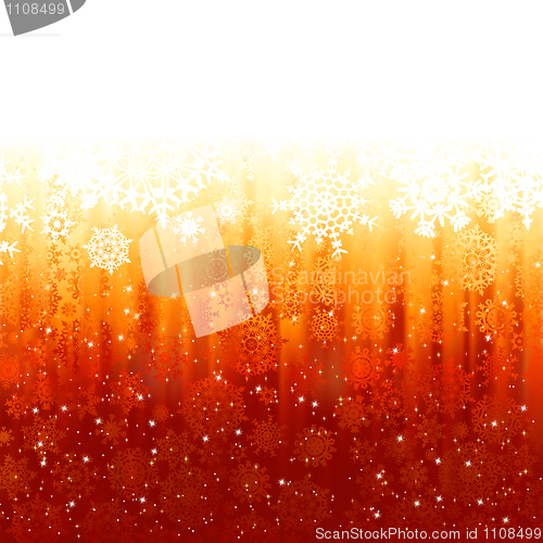 Image of Background with stars and golden stripes. EPS 8