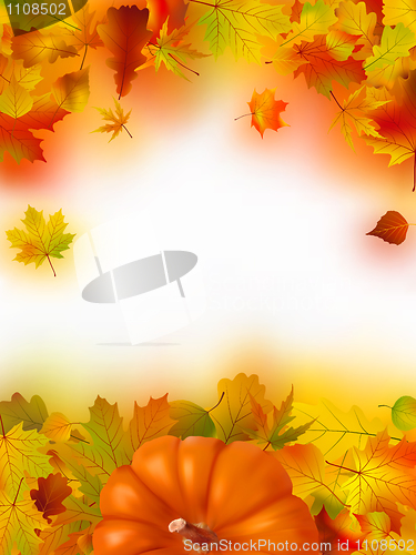 Image of Thanksgiving Fall Autumn Background